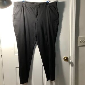 Lee Men's Charcoal Dress Pants